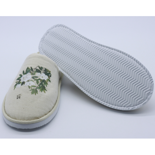 Cotton and linen Travelling Portable Disposable slipper